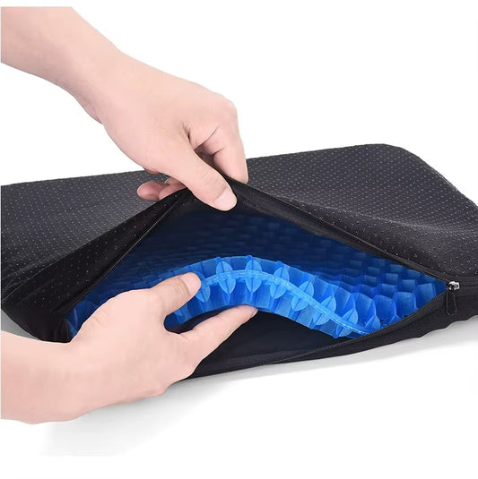Coussin ergonomique en gel - Soulage le dos et améliore la posture
